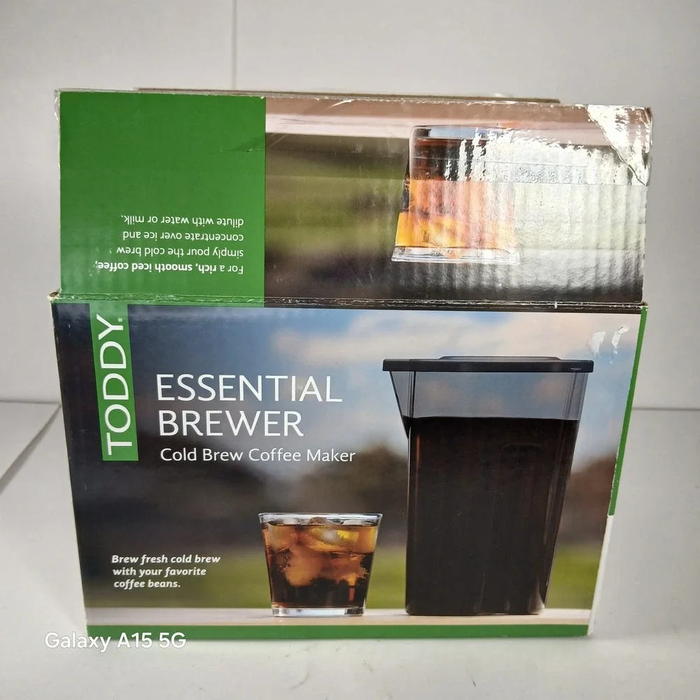 Toddy Essential Brewer Cold Brew Coffee Maker Open Box